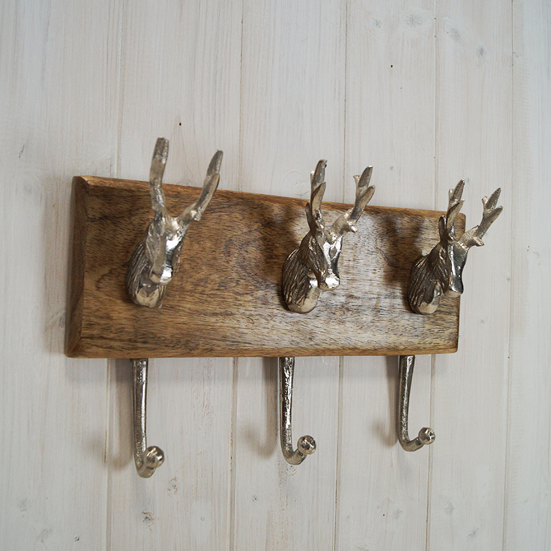 Trio of Reindeer Hooks (21cm) detail page